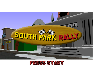 South Park Rally (USA) Title Screen